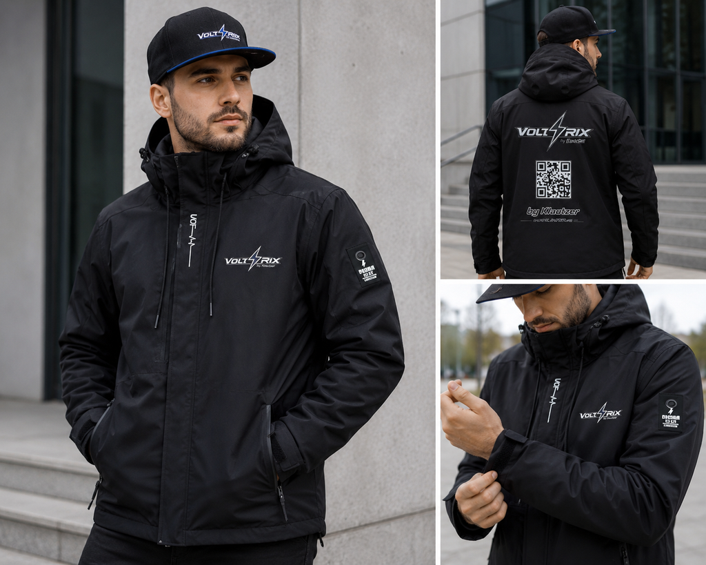 VoltRix Premium Rider Wind/Wetter Jacke