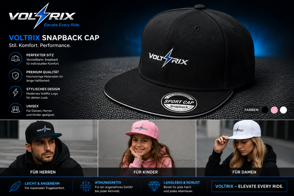 Voltrix Snapback Cap